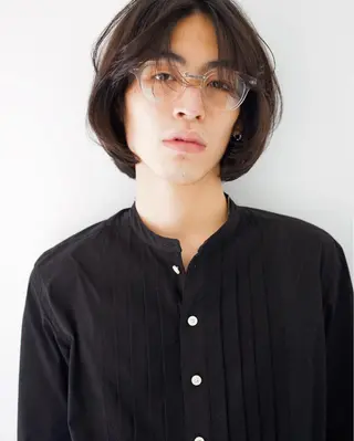 ミディアム メンズ ✨メンズカット ニュアンスパーマ鷲野のヘアスタイル