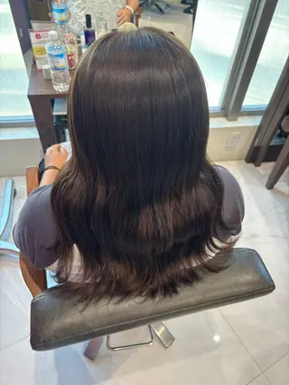 セミロング 🎀🫧 横浜美容師あかねのヘアスタイル