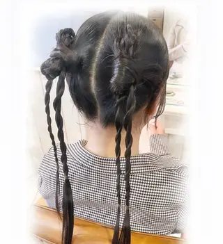 ヘアアレンジ 谷本 萌のヘアスタイル