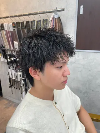 ショート パーマ メンズ limit🤩 MASATO🤩のヘアスタイル