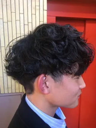 パーマ ヘアアレンジ メンズ メンズパーマの巨匠 鈴木純のヘアスタイル