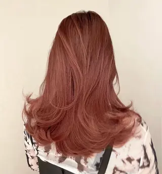 カラー むっち〜/ケアカラー /似合わせcutのヘアスタイル