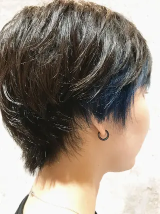 ショート カラー Blanco 村松 美里のヘアスタイル