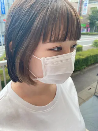 ショート カラー 🕶️佐藤 海李🐏のヘアスタイル