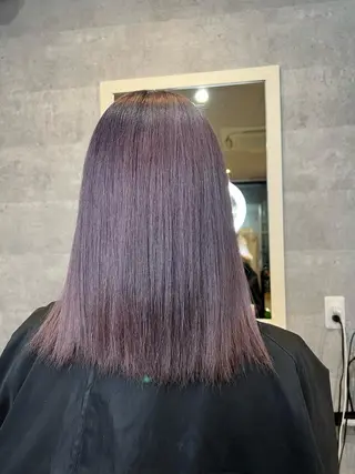 ミディアム 【DEST】 KAHOのヘアスタイル