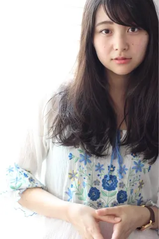 セミロング パーマ 大西 直人のヘアスタイル