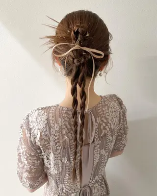 ロング ヘアアレンジ autre所属・大久保 ひでなりのヘアスタイル