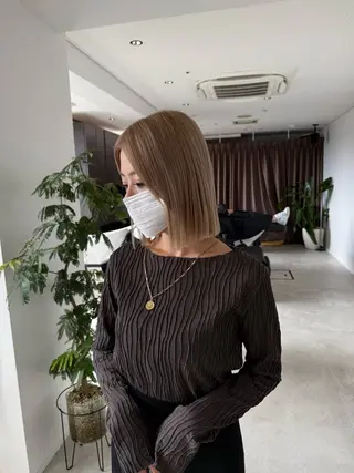 カラー 花田 乃愛のヘアスタイル