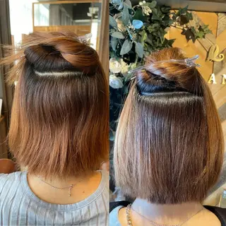 ショート 六本木縮毛矯正/髪質 改善/LOANA鈴木のヘアスタイル