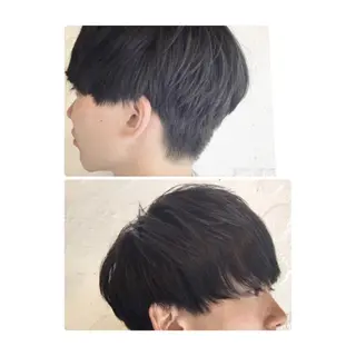 ショート メンズ 嶋佐 昌大 シマサマオのヘアスタイル