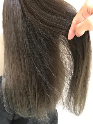 ミディアム カラー filo by　Feria所属・filo   渋谷 Gishiのヘアスタイル