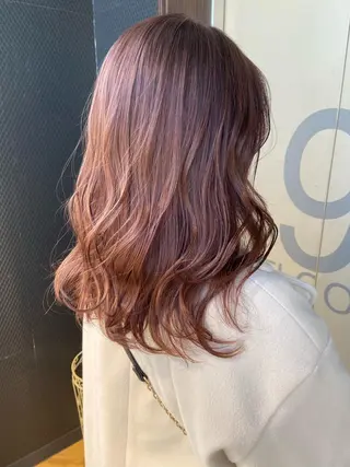ミディアム カラー 髪質改善カラー✨質感 ショート✨石山航のヘアスタイル