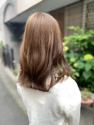 カラー Lily 日吉所属・日吉で叶える🍒🍒 オカベナオヤのヘアスタイル