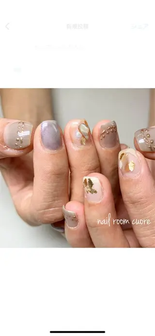 ネイル nail room  cuore所属・松尾 典子のネイルデザイン