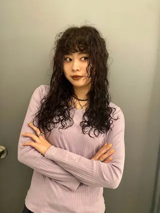 ロング パーマ GATTACA所属・KEI gattacaのヘアスタイル