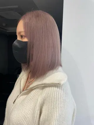 カラー 韓国ハイトーンカラー kana♡のヘアスタイル