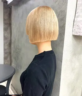 ショート ボブ・顔まわり 💎愛唯(めい)のヘアスタイル