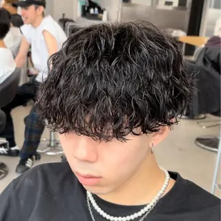メンズ メンズ専門店🔥 BLUCK 2ndのヘアスタイル