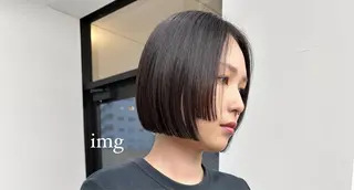 ショート AHNKISM所属・似合わせカット/ ボブ特化【堀江】のヘアスタイル