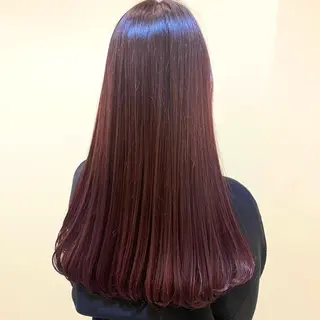 ロング カラー ANNA /艶髪/ハイトーンのヘアスタイル
