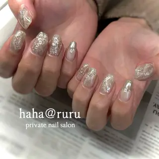 ネイル haha@ ruruのネイルデザイン