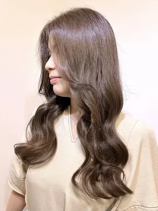 セミロング カラー プチプラ&ハイクオ リティ✰Lilly✰のヘアスタイル