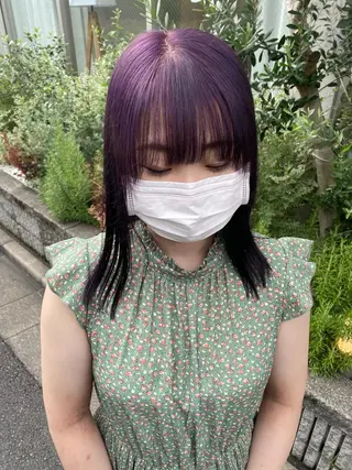 ミディアム masa/ボブ特化/ ぷつっとボブのヘアスタイル