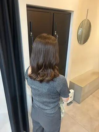 ミディアム H by shiomih所属・藤原 楓愛/shiomiHのヘアスタイル