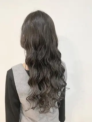 ロング カラー 清光 泰之のヘアスタイル