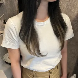 ロング カラー hair salon chic.所属・chic.エクステ. 艶カラー.miu🦊のヘアスタイル
