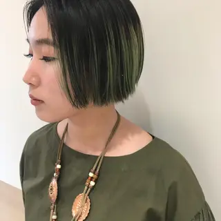 ショート icie所属・大阪ヴィーガンサロン KANAKOのヘアスタイル