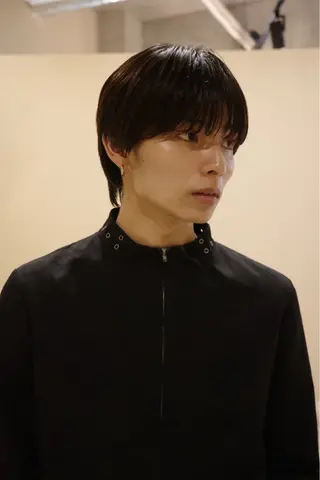 ショート メンズ 韓国ヘア/髪質改善/ レイヤー/ブラウンのヘアスタイル