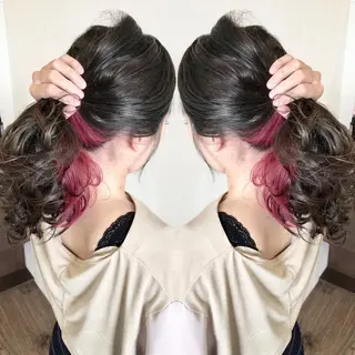 セミロング カラー Hair make VERDA所属・宮下 耕平のヘアスタイル