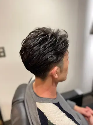 ショート LAVIE NEW STANDARD BARBER HANARE所属・HA GAのヘアスタイル