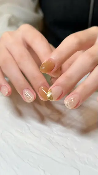 ネイル nail salon neige所属・ジェムネイル Risa.のネイルデザイン