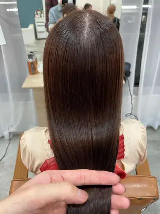 ロング カラー 👑髪質改善の匠👑 サンジョウ ユウキのヘアスタイル