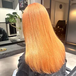 ロング カラー ハイトーン/ウルフ/ レイヤー/Asukaのヘアスタイル