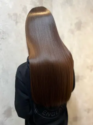 ロング ☘️予約1ヶ月待ち☘ 髪質改善アシバ🥇のヘアスタイル