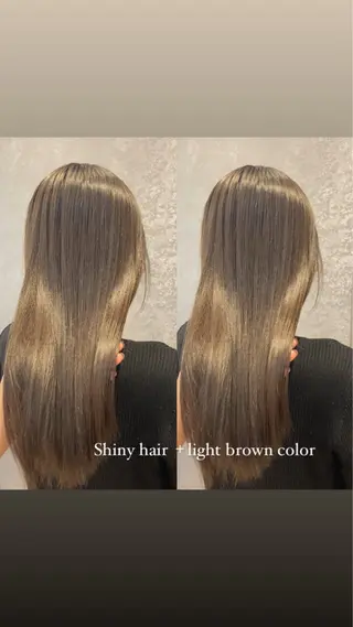 ロング schon所属・み うのヘアスタイル