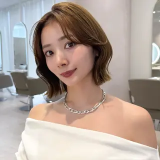 ミディアム 💫タンバルモリ・ 韓国ボブ💫小川愛誠のヘアスタイル