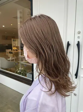 セミロング 鈴木 つかさのヘアスタイル