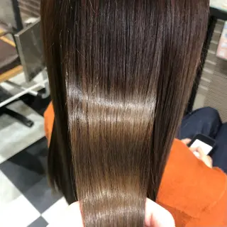 ロング 韓国ヘア 🇰🇷 RUKA 🩵🤍のヘアスタイル