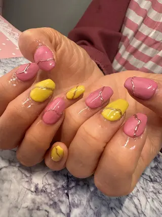 ネイル Pretzels🥨 【プレッツェル】ミウのネイルデザイン