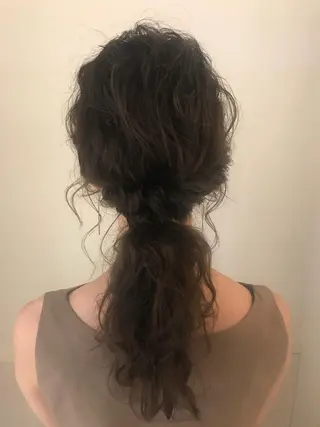 ロング ヘアアレンジ 清水　ちひろ ✄トップスタイリストのヘアスタイル