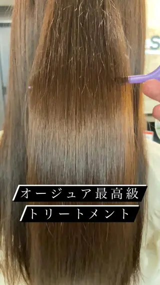 ロング 松本 和馬のヘアスタイル