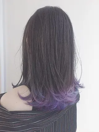 ミディアム カラー パーマ ヘアアレンジ ✨ハイクオリティ✨ 山本香也のヘアスタイル