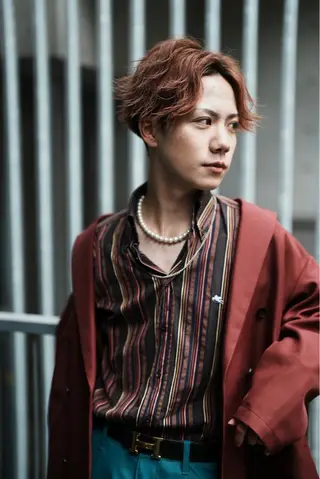 ショート カラー メンズ Men's salon ANSWER所属・メンズサロン ANSWERのヘアスタイル