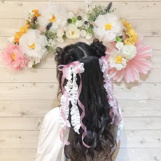 ヘアアレンジ Hair and Make Encourage所属・ヘアメイク エンカレッジのヘアスタイル