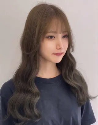 ロング 石崎 はるかのヘアスタイル