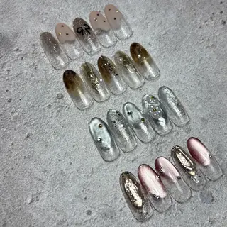 ネイル ASUKA nail ちゅるん/ニュアンスのネイルデザイン